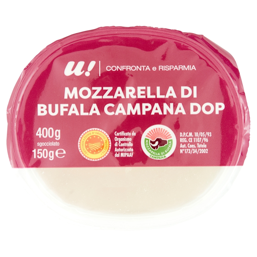 Mozzarella di Bufala Campana DOP, 150 g
